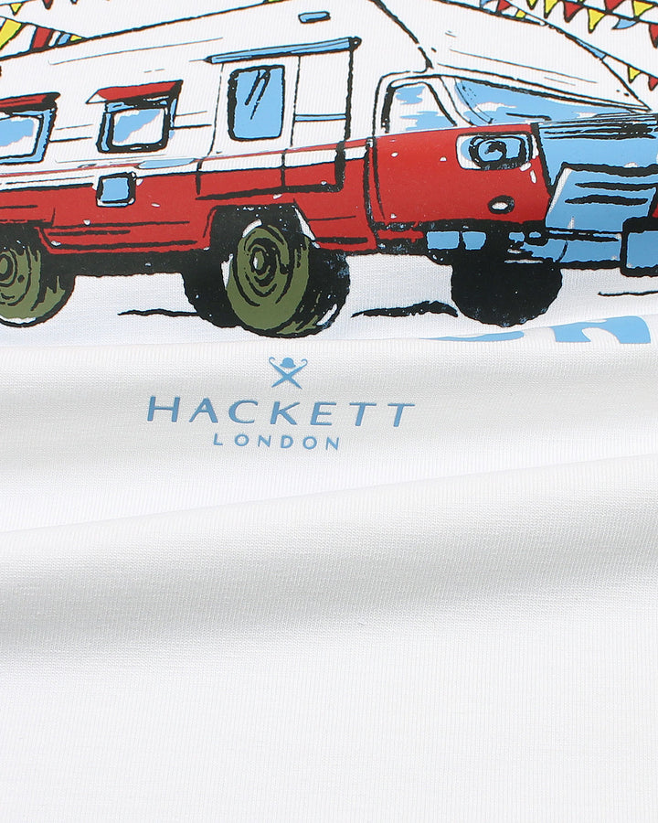 Exclusive Kids HKT Vehicle T Shirt - White
