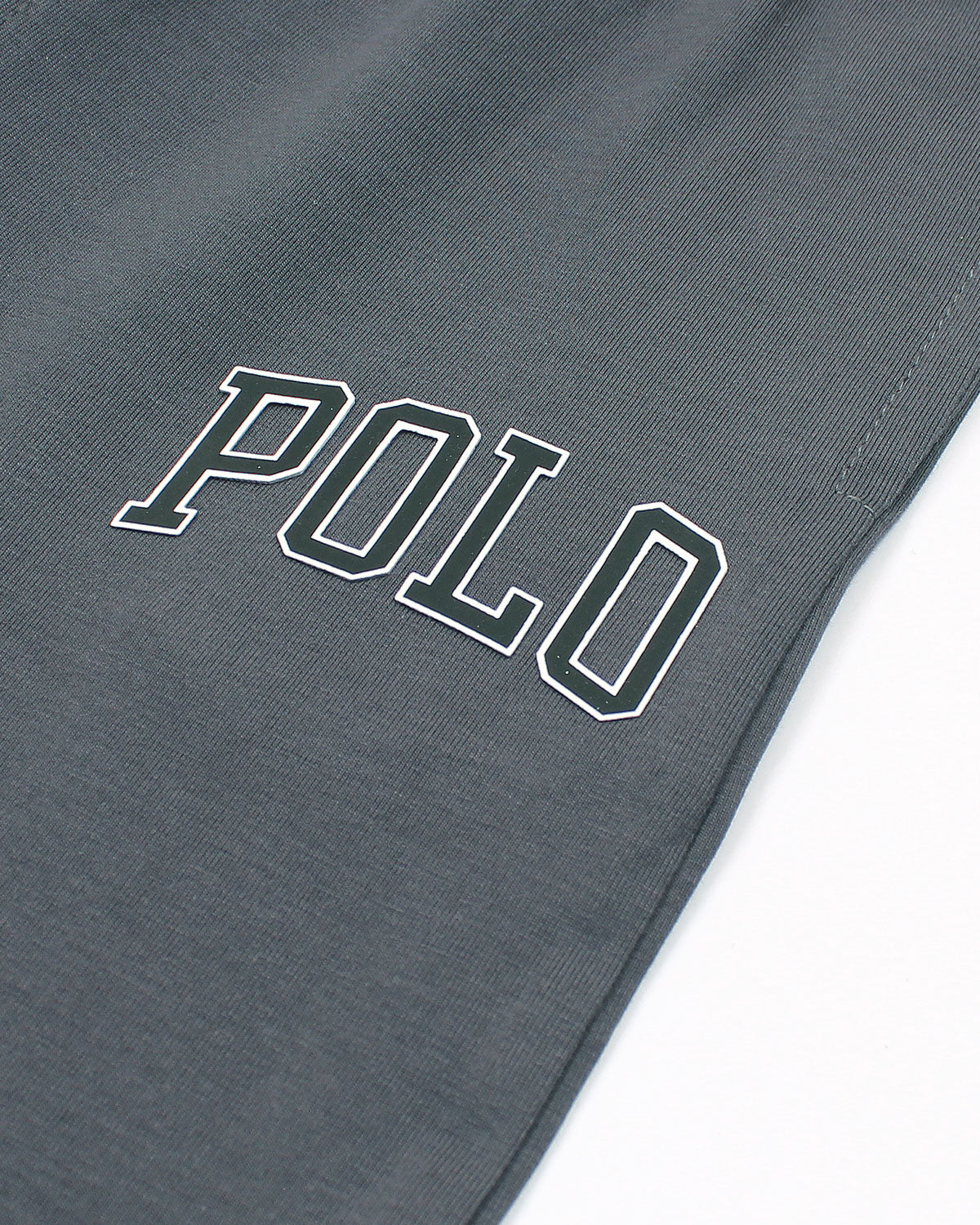 Kids Polo Tracksuit Set - Grey