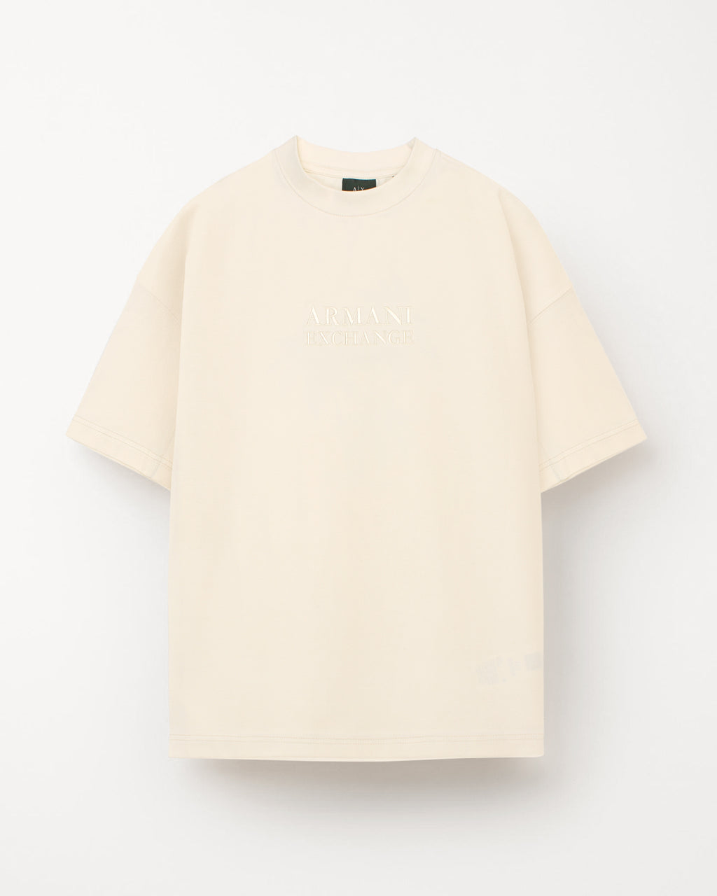 A-X Men's Oversized Logo Embroidered T-Shirt –  Off-White