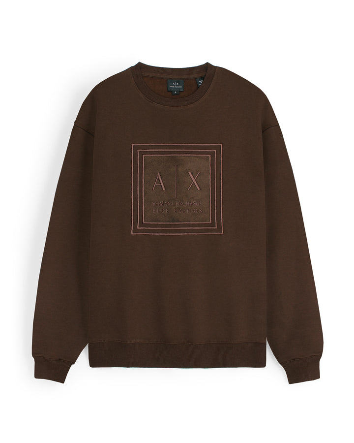 Exclusive A=X Men's Sweat Batch - Brown