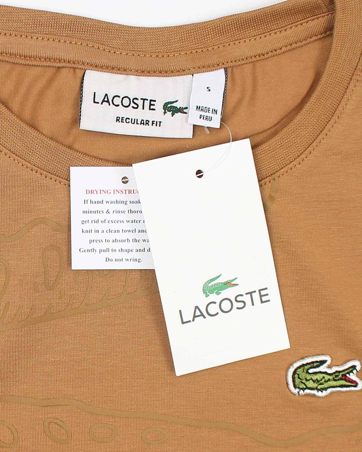 Exclusive LCST Croc Tee - Brown