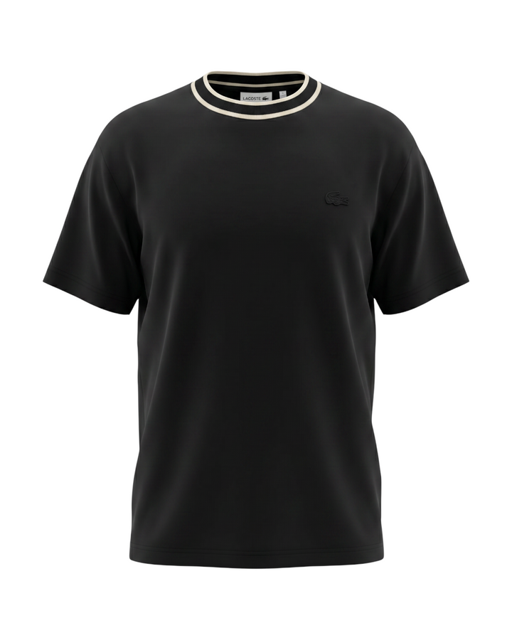Men's Lac. Minimal Oversize T Shirt - Black