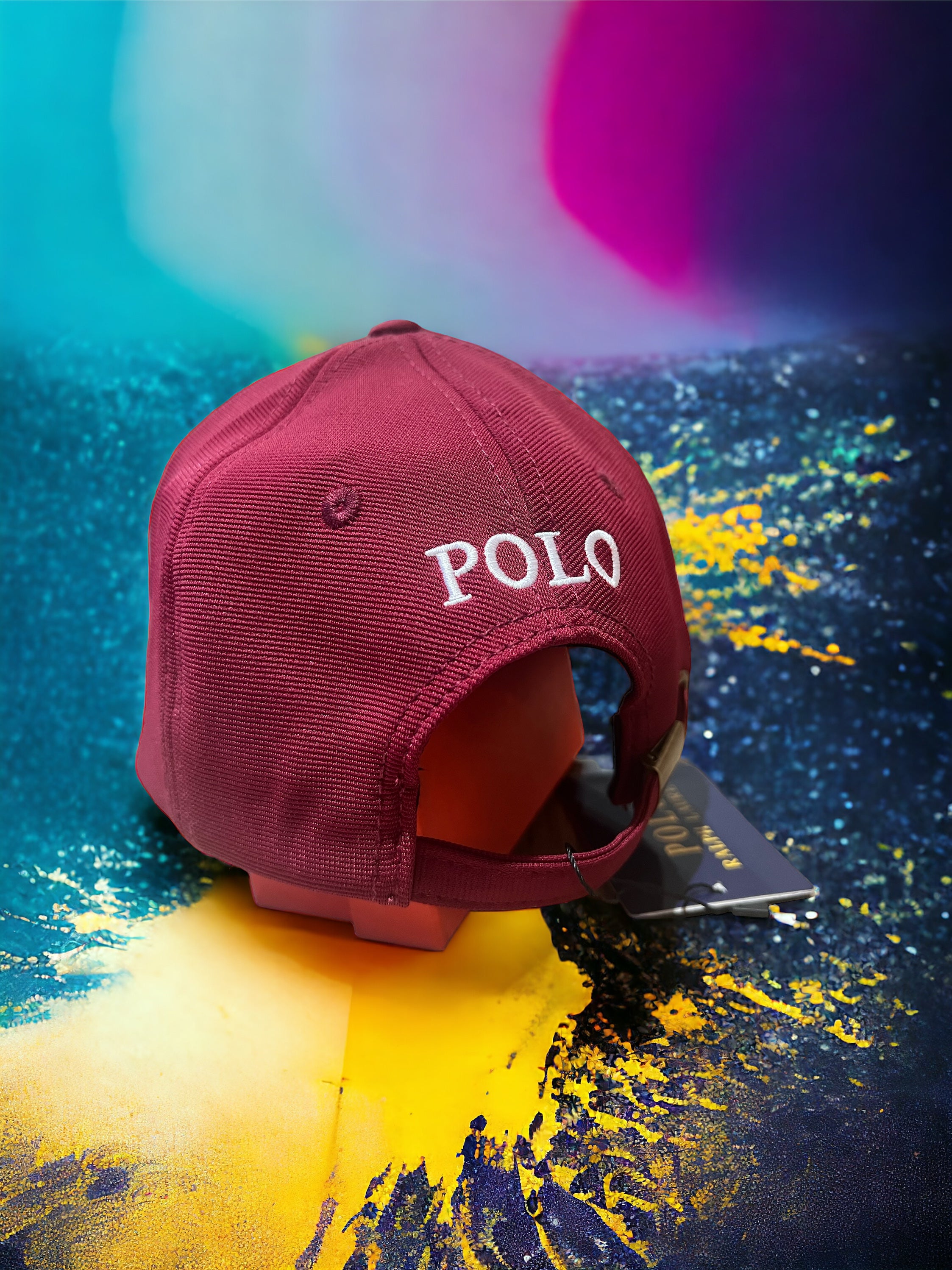 Premium Polo Cap - Maroon