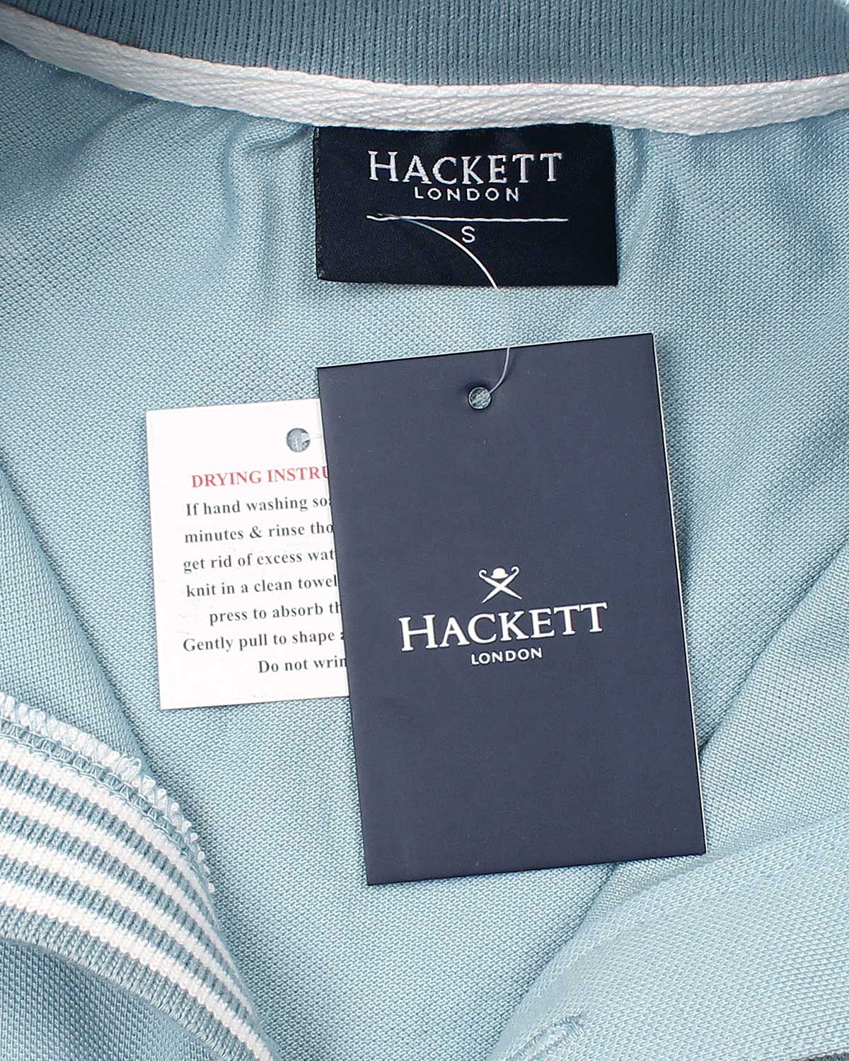 Men's HKT Iconic Polo Shirt - Sky Blue