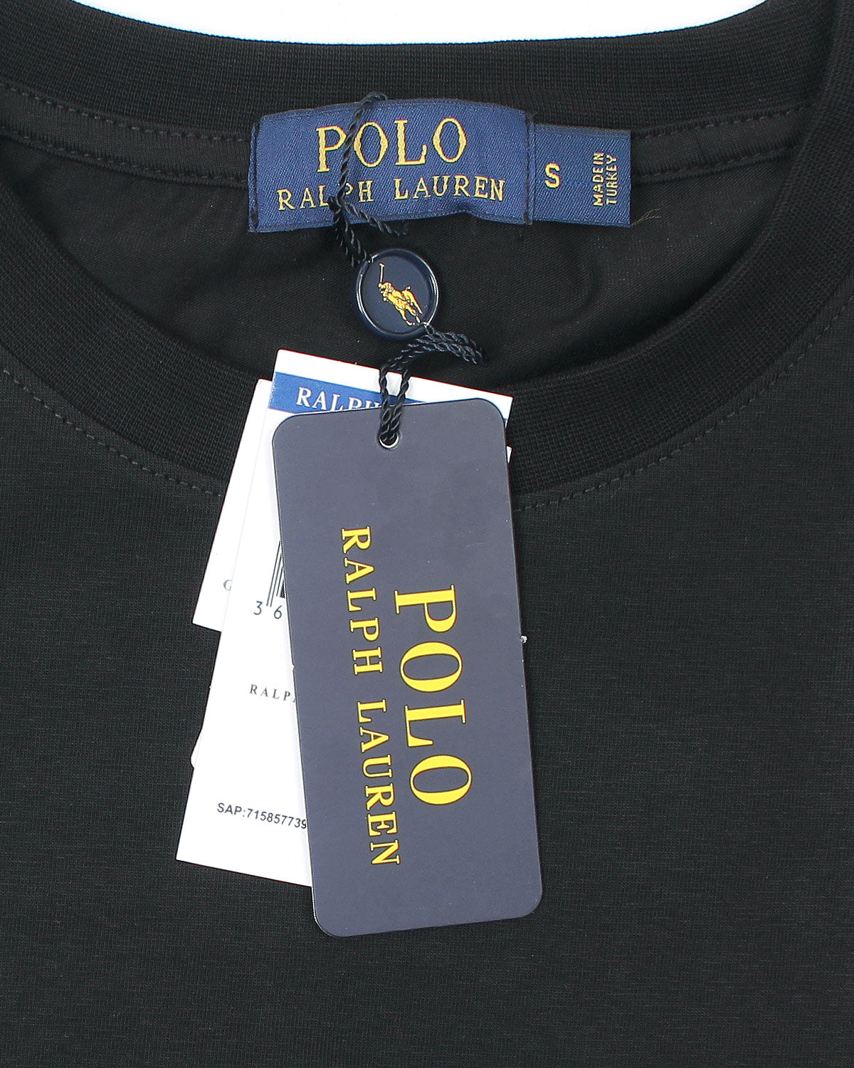 Iconic Men's Pony T Shirt - Black