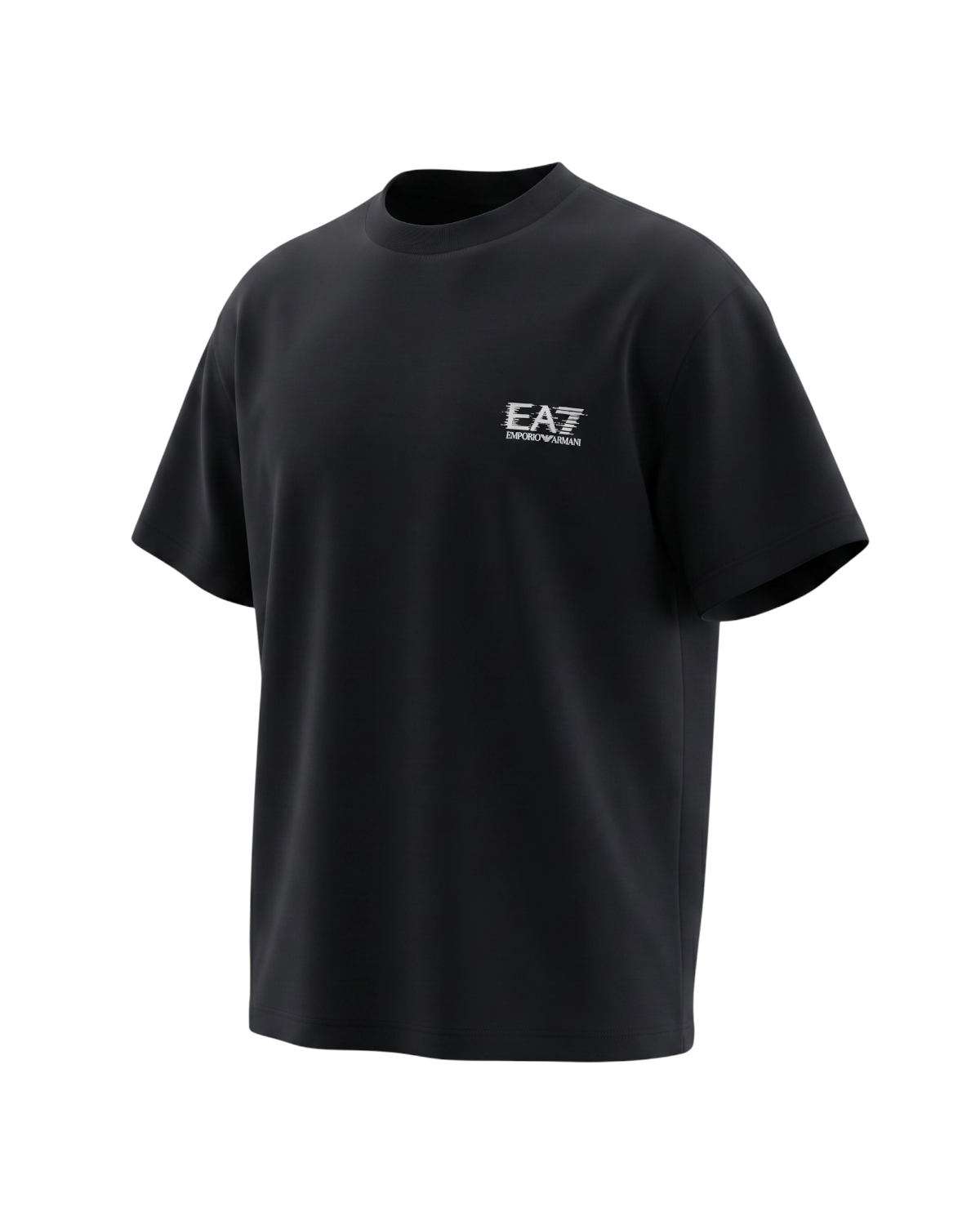 Premium Men's EA7 Oversized T Shirt - Black