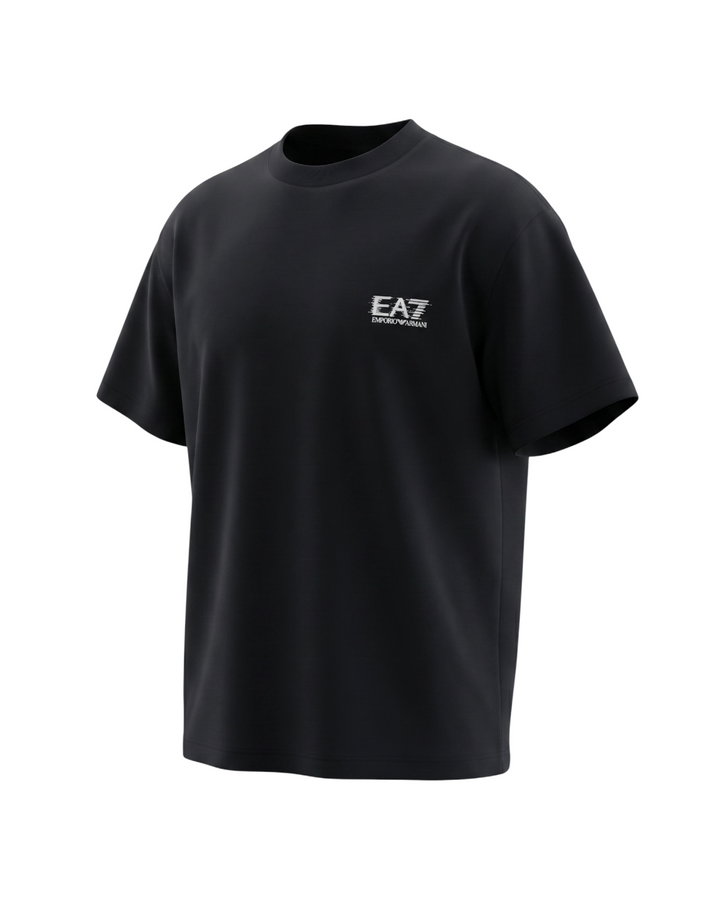 Premium Men's EA7 Oversized T Shirt - Black