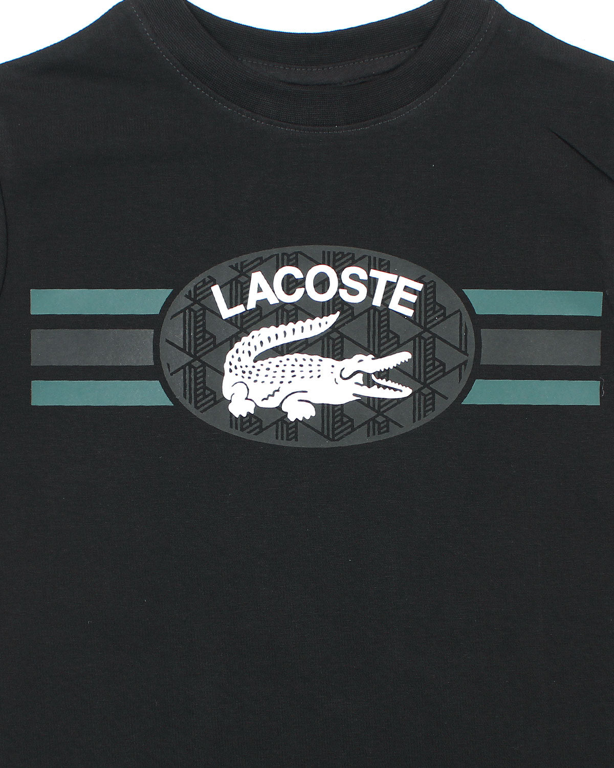 Kids Lac. Graphic T Shirt - Black
