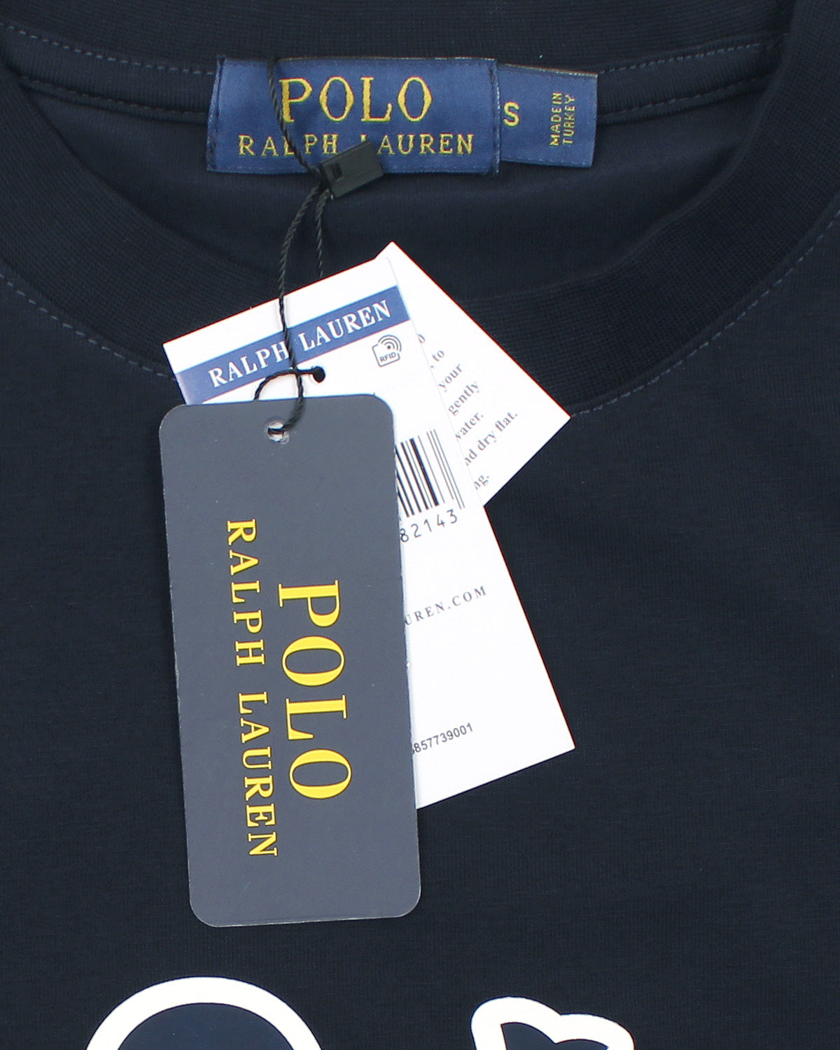 Men's Iconic Polo T Shirt - Navy Blue