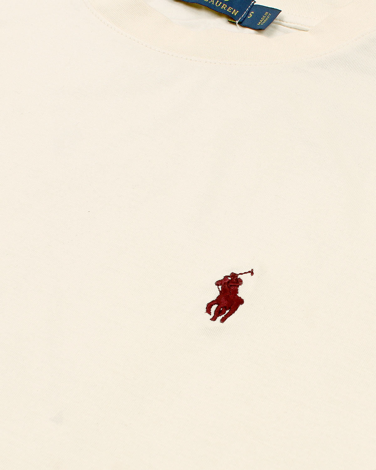 Iconic Basic Pony Modal T Shirt - Off White