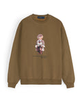 Premium Bear Men's Sweatshirt - Brown