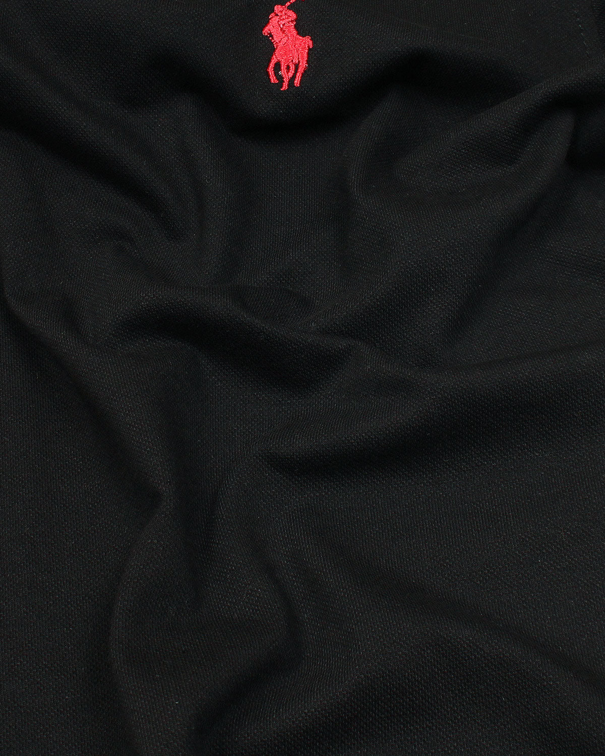 Premium Mesh Pique R/L Men Oxford Shirt - Black