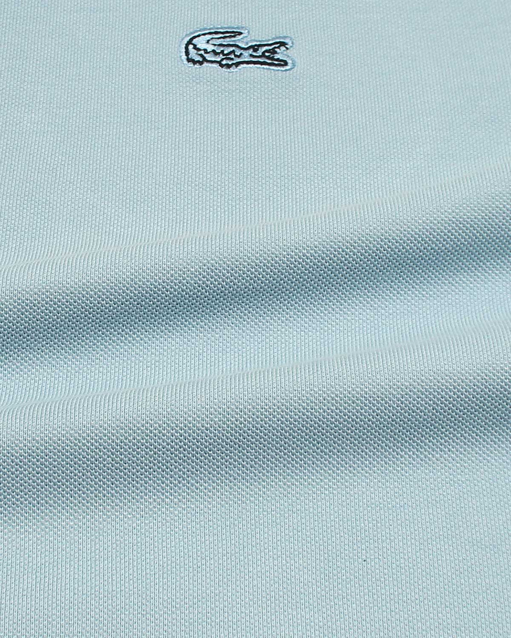 Premium Mesh L/C Men Polo Shirt - Sky Blue