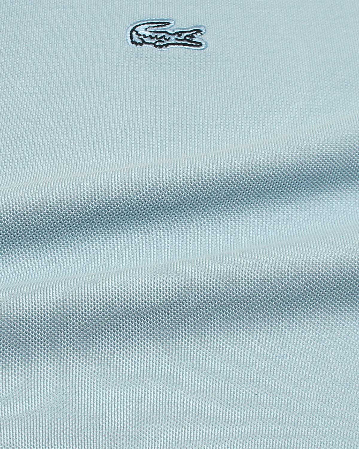 Premium Mesh L/C Men Polo Shirt - Sky Blue