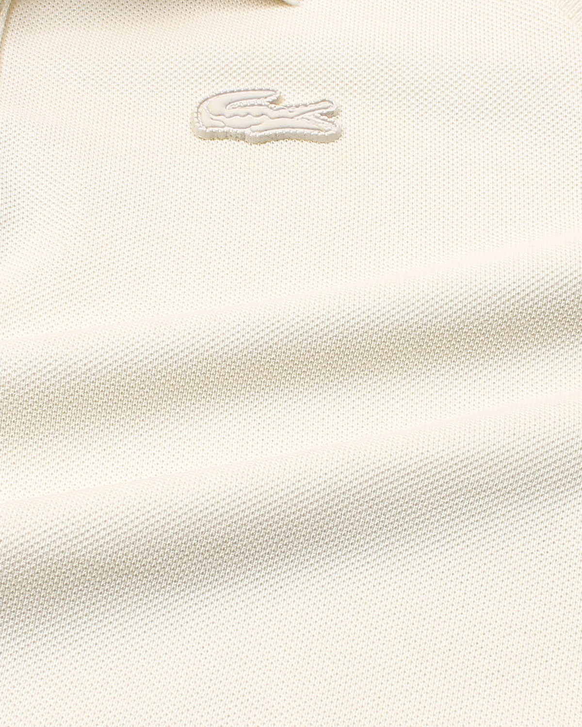 Premium Baby Girl Lac. Polo Shirt - Off White