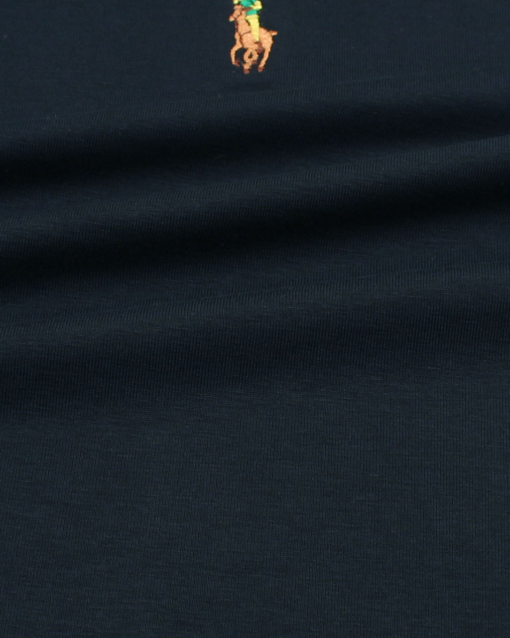 Iconic R-L Johnny Collar Polo - Navy Blue