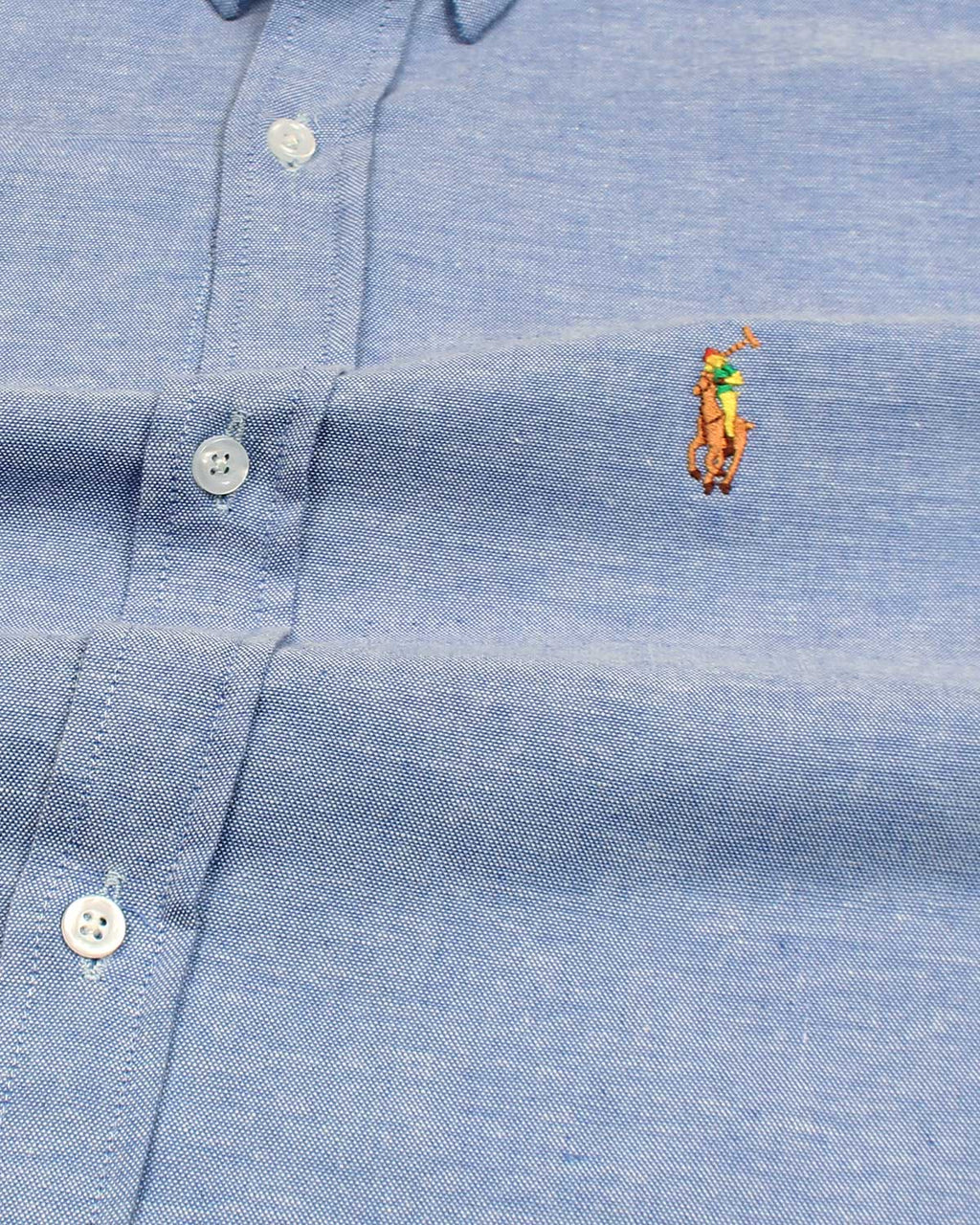 Premium Iconic Men Oxford Shirt - Sky Blue