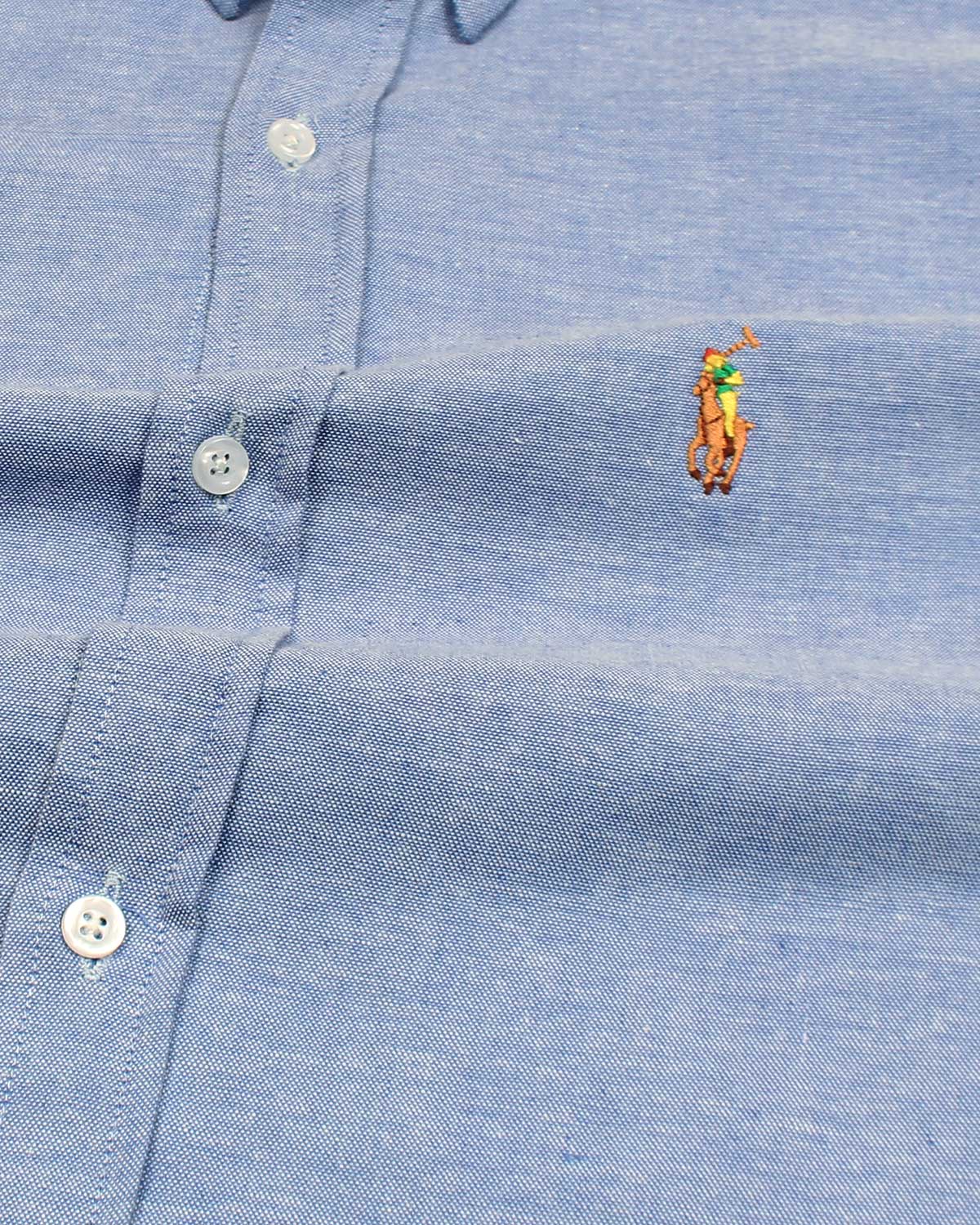 Premium Iconic Men Oxford Shirt - Sky Blue