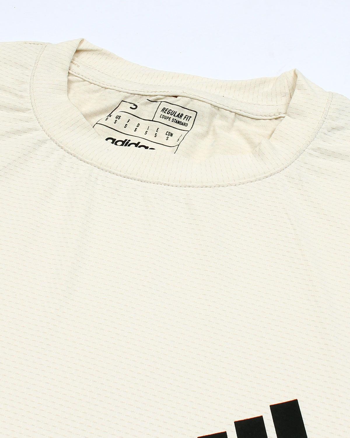 Exclusive Adi. Sports Fit Men Tees - Off White