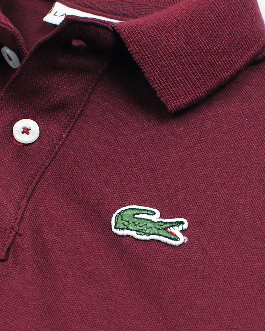 Exclusive Baby Girl Loc. Polo - Maroon