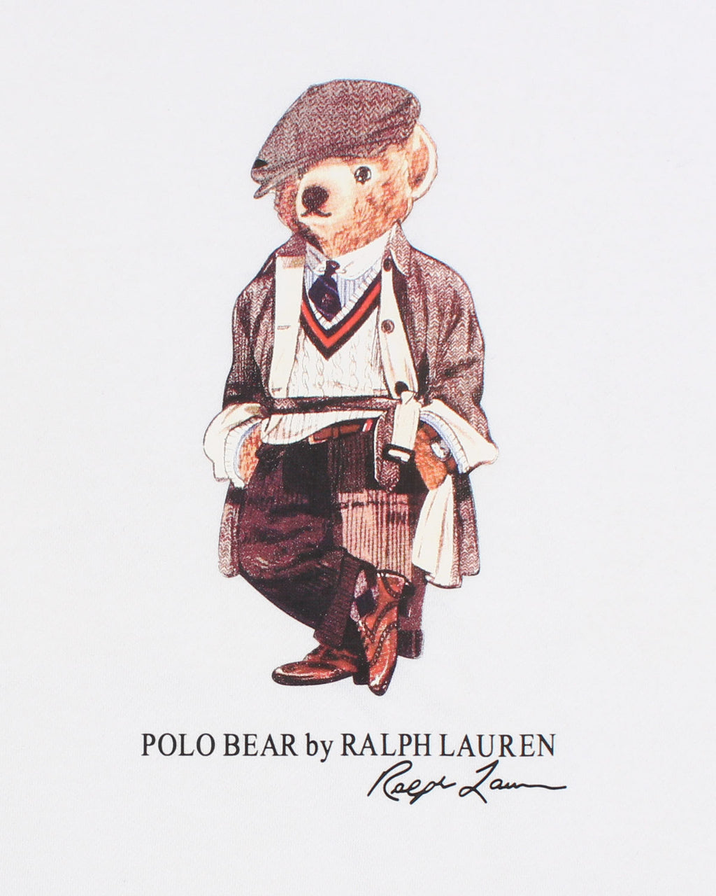 Premium Bear Men's Sweatshirt - White