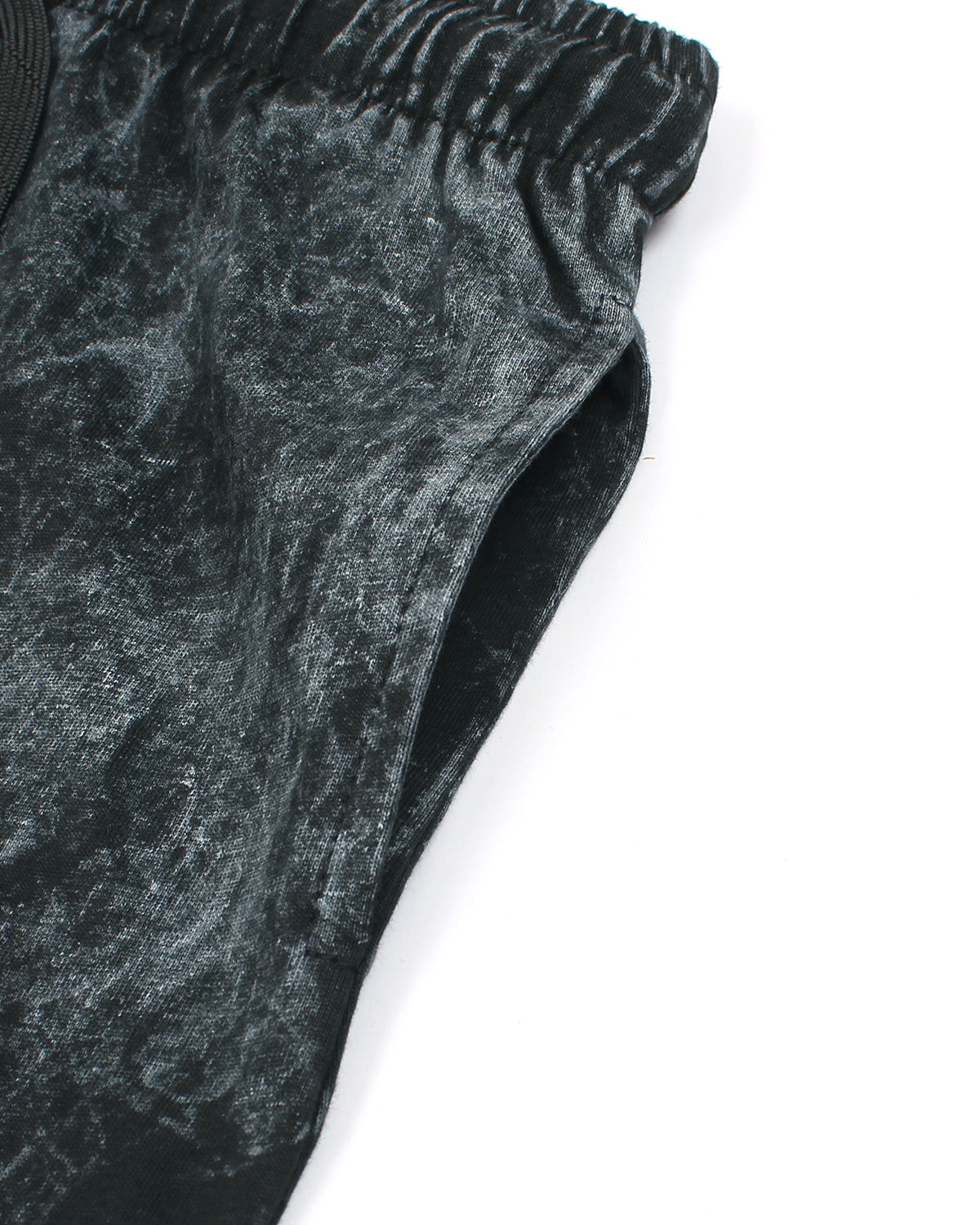 Premium Kids Acid Wash Co-ord Set - Black