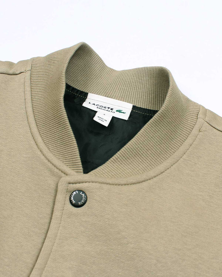 Premium Lac. Classics Baseball Jacket - Lite Brown