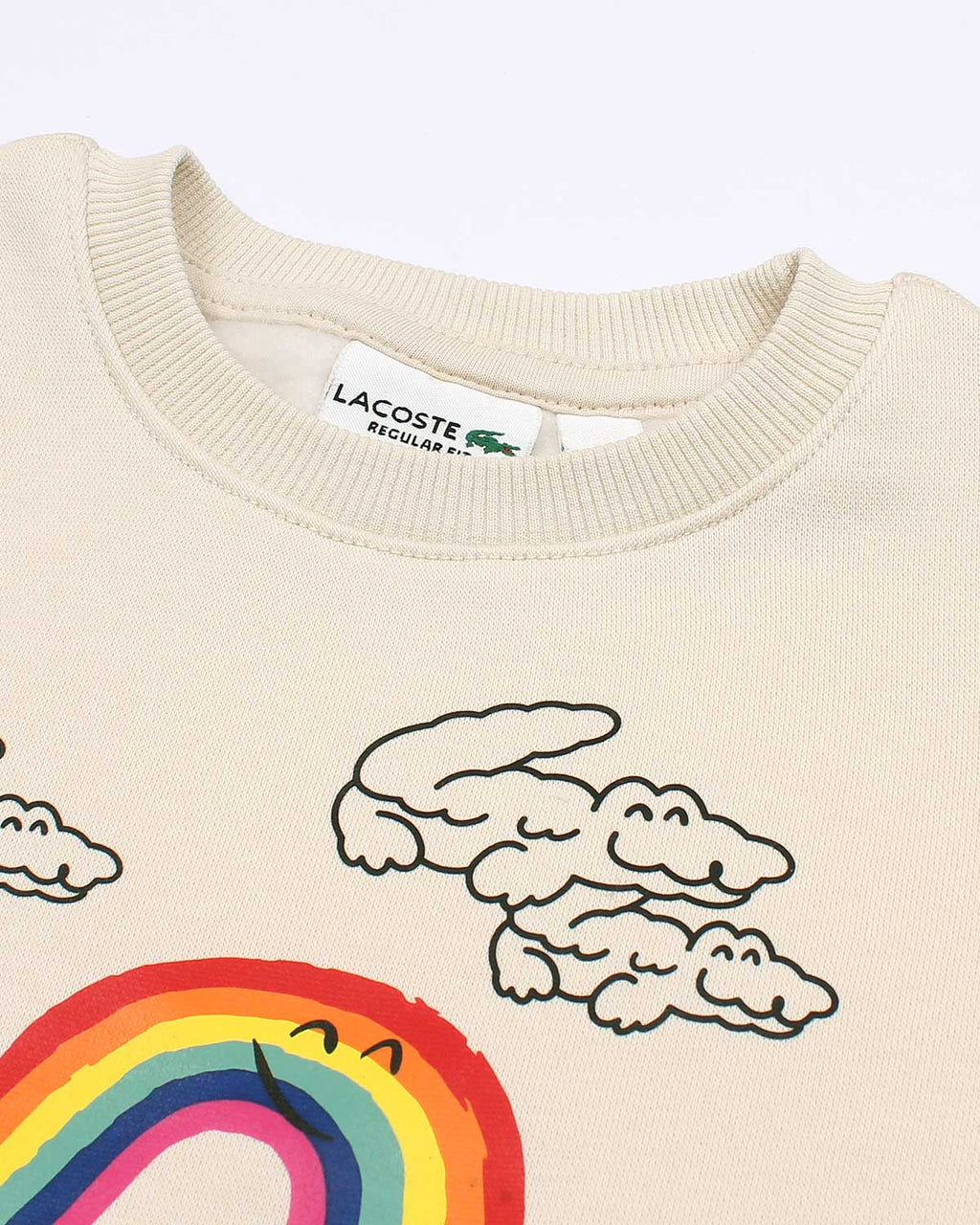 Loc. Kids Rainbow Sweatshirt - Off White