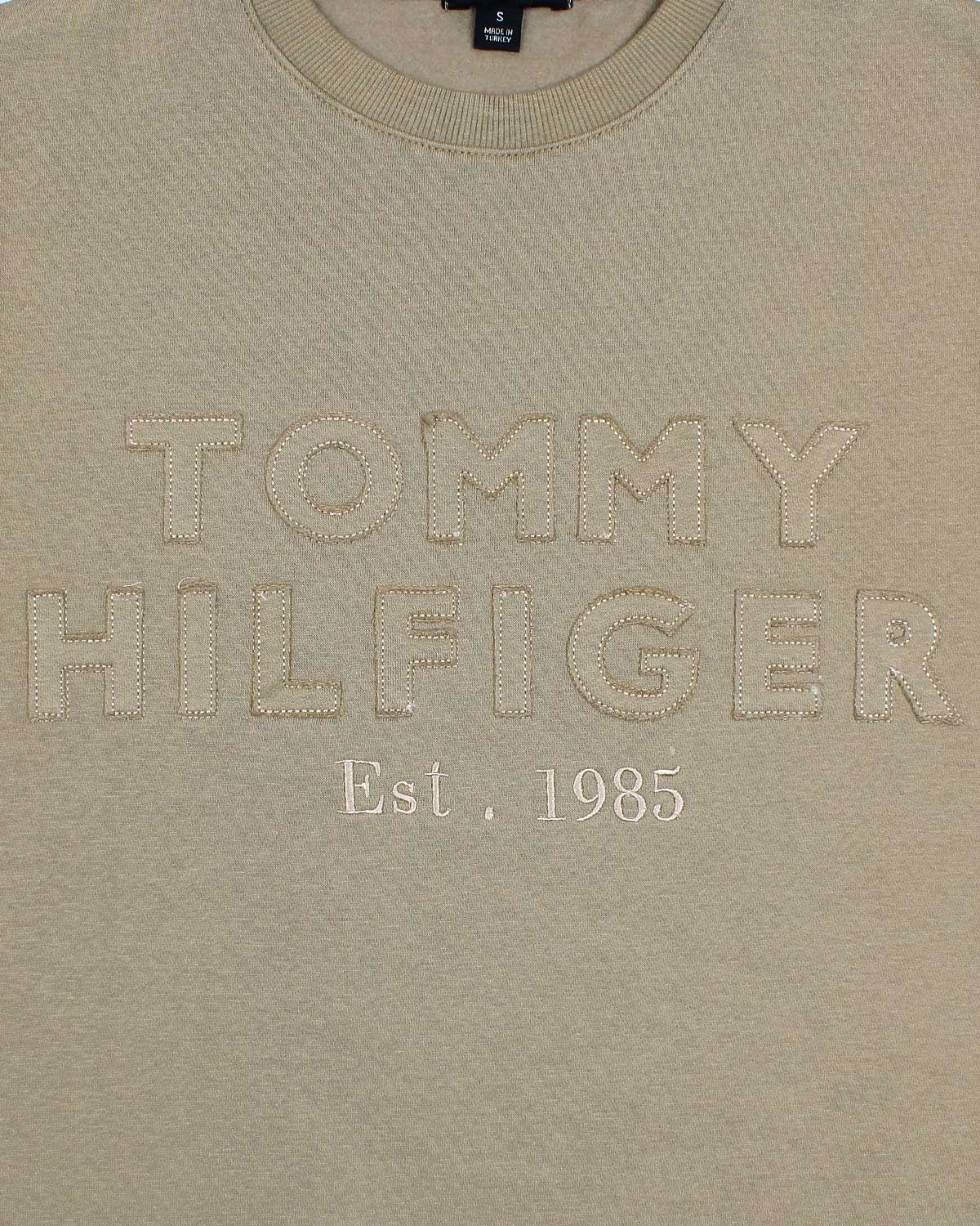 Premium Men's TM Logo Sweat - Beige