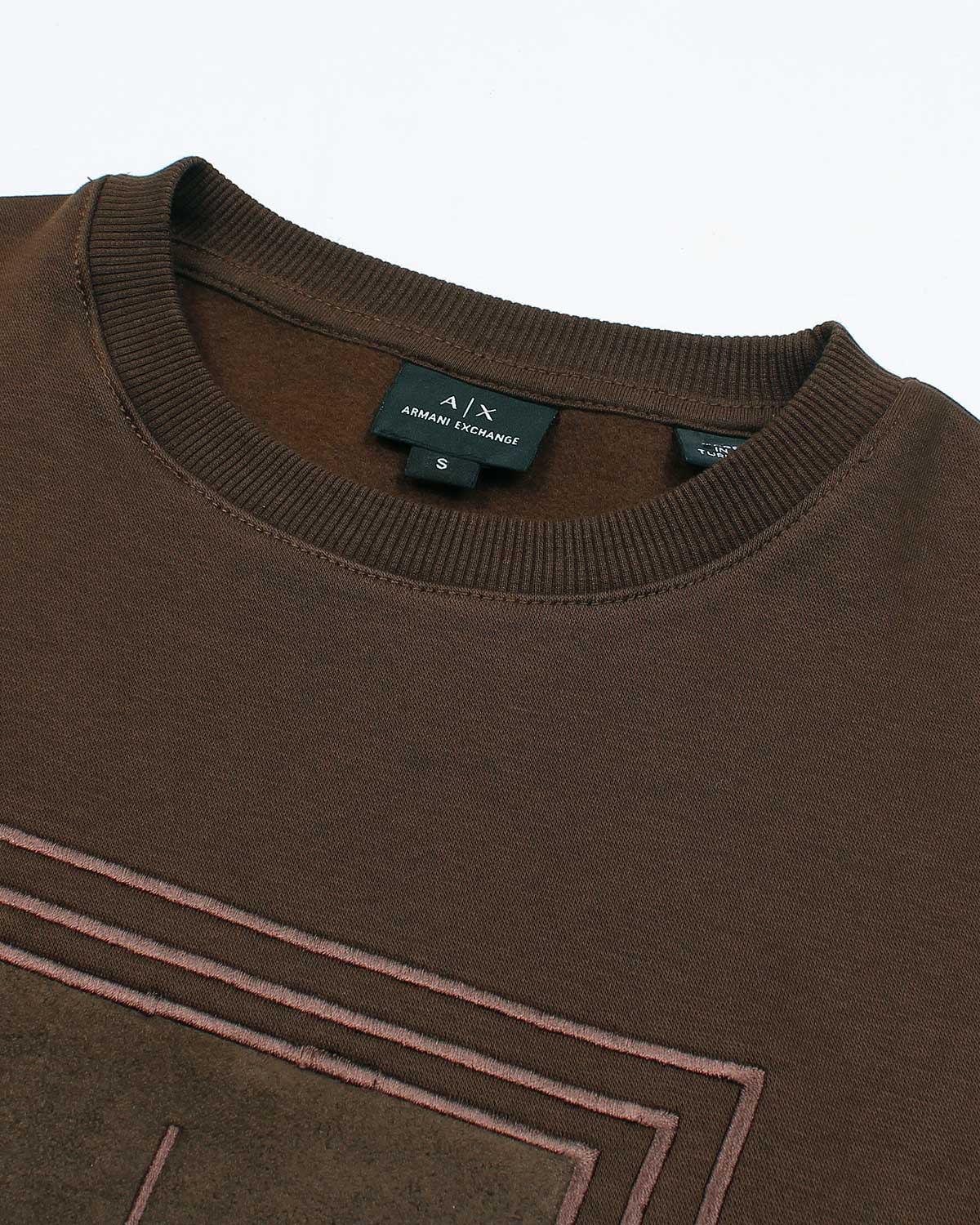 Exclusive A=X Men's Sweat Batch - Brown
