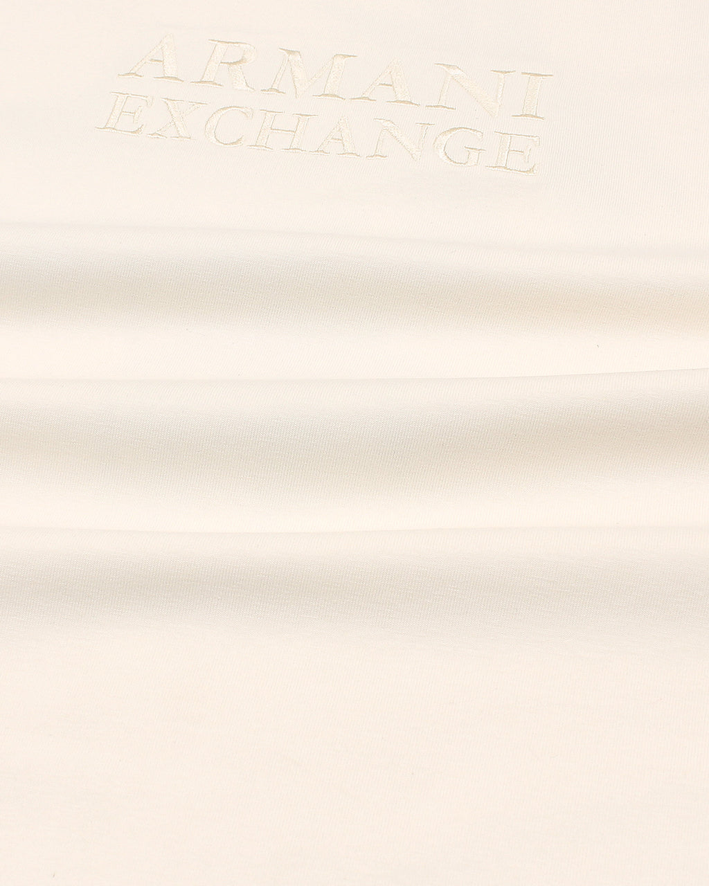 A-X Men's Oversized Logo Embroidered T-Shirt –  Off-White