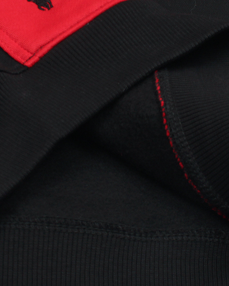 Exclusive Kids Polo Hood - Black