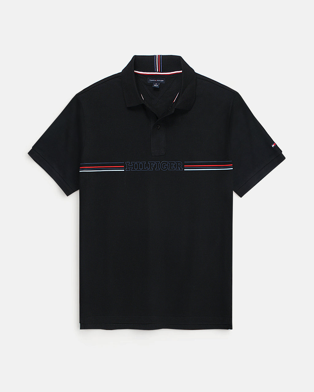 Premium Hilfiger Mens Polo -Black