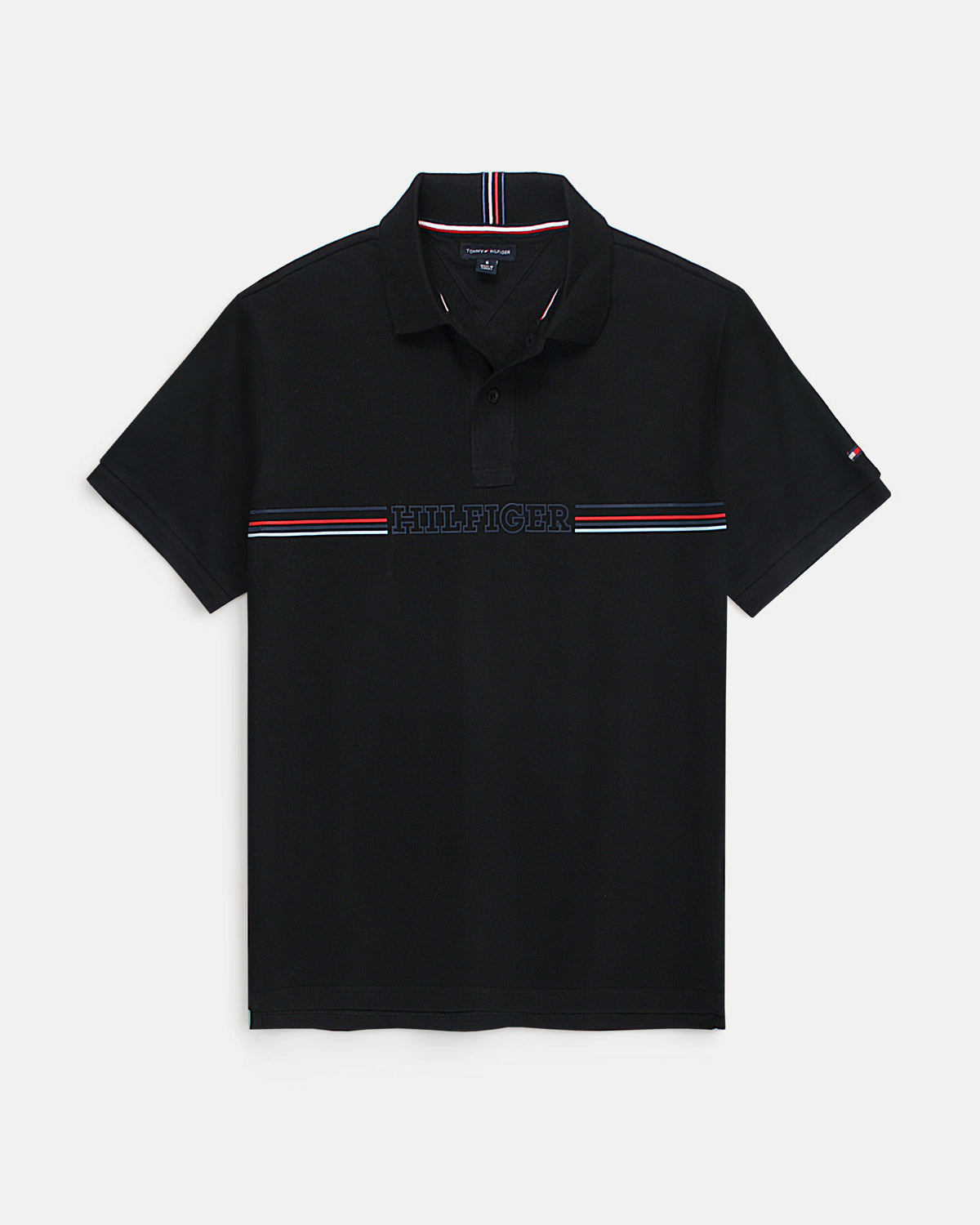 Premium Hilfiger Mens Polo -Black