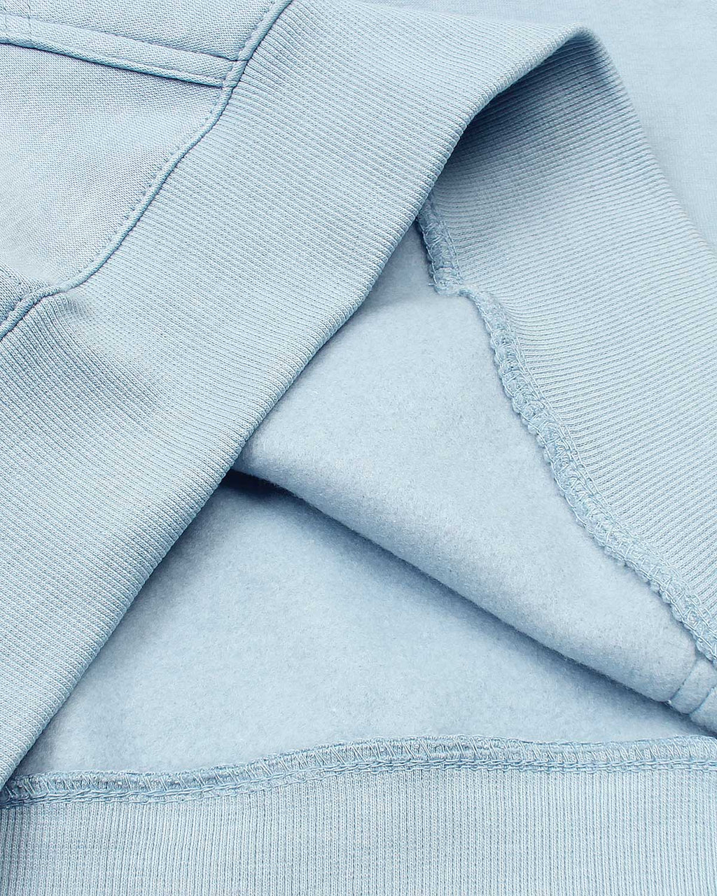 Exclusive L-S-C-T Embossed Mens Hoddie - Sky Blue