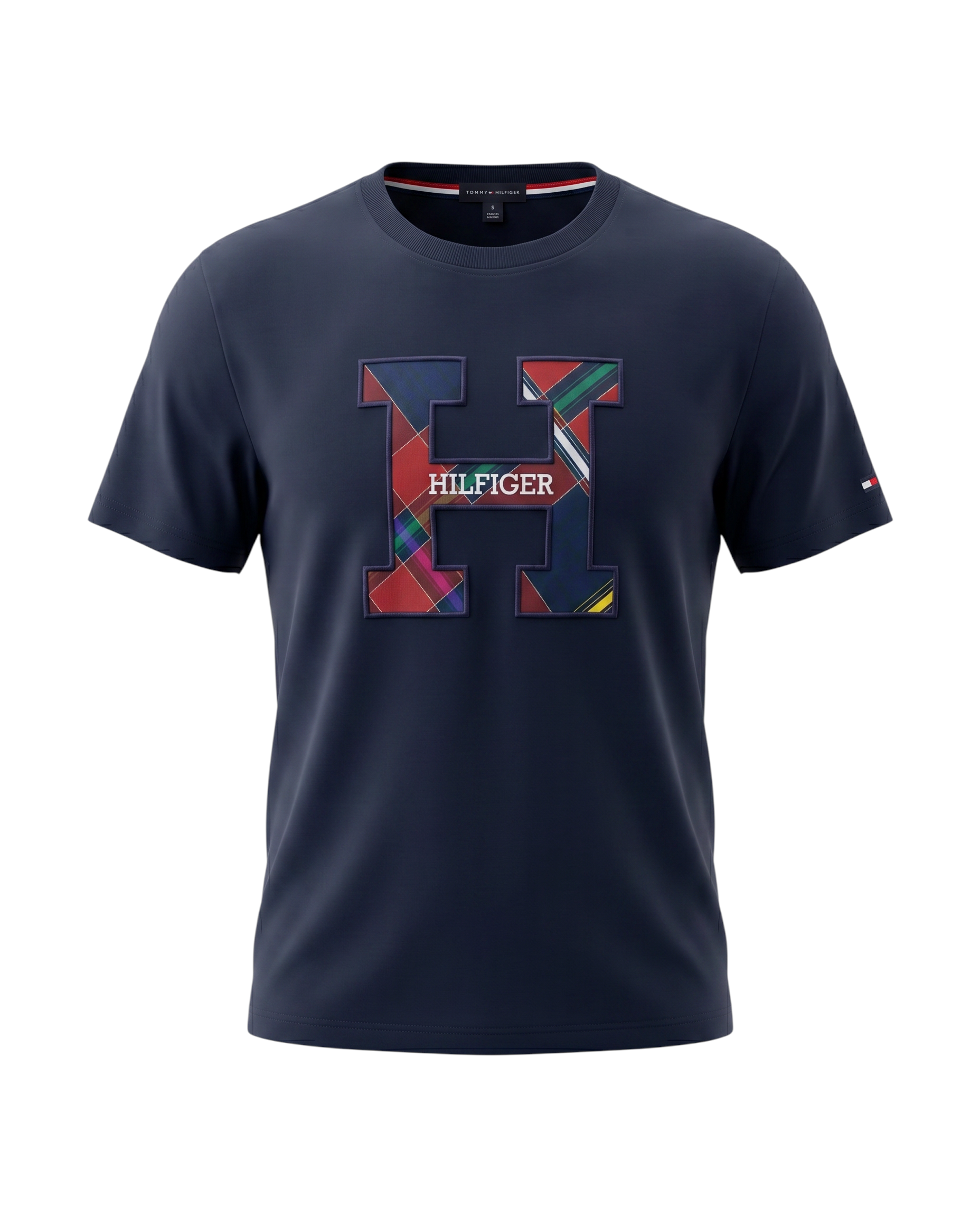 Men's Hil. Motive T Shirt - Navy Blue