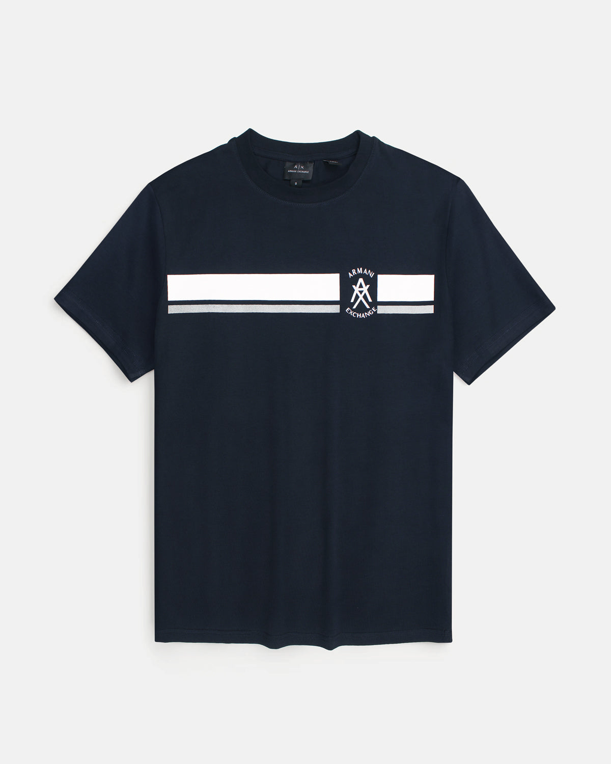 Men's A-X Iconic T Shirt - Navy Blue