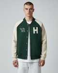 Premium TM Base Ball Jacket - Green