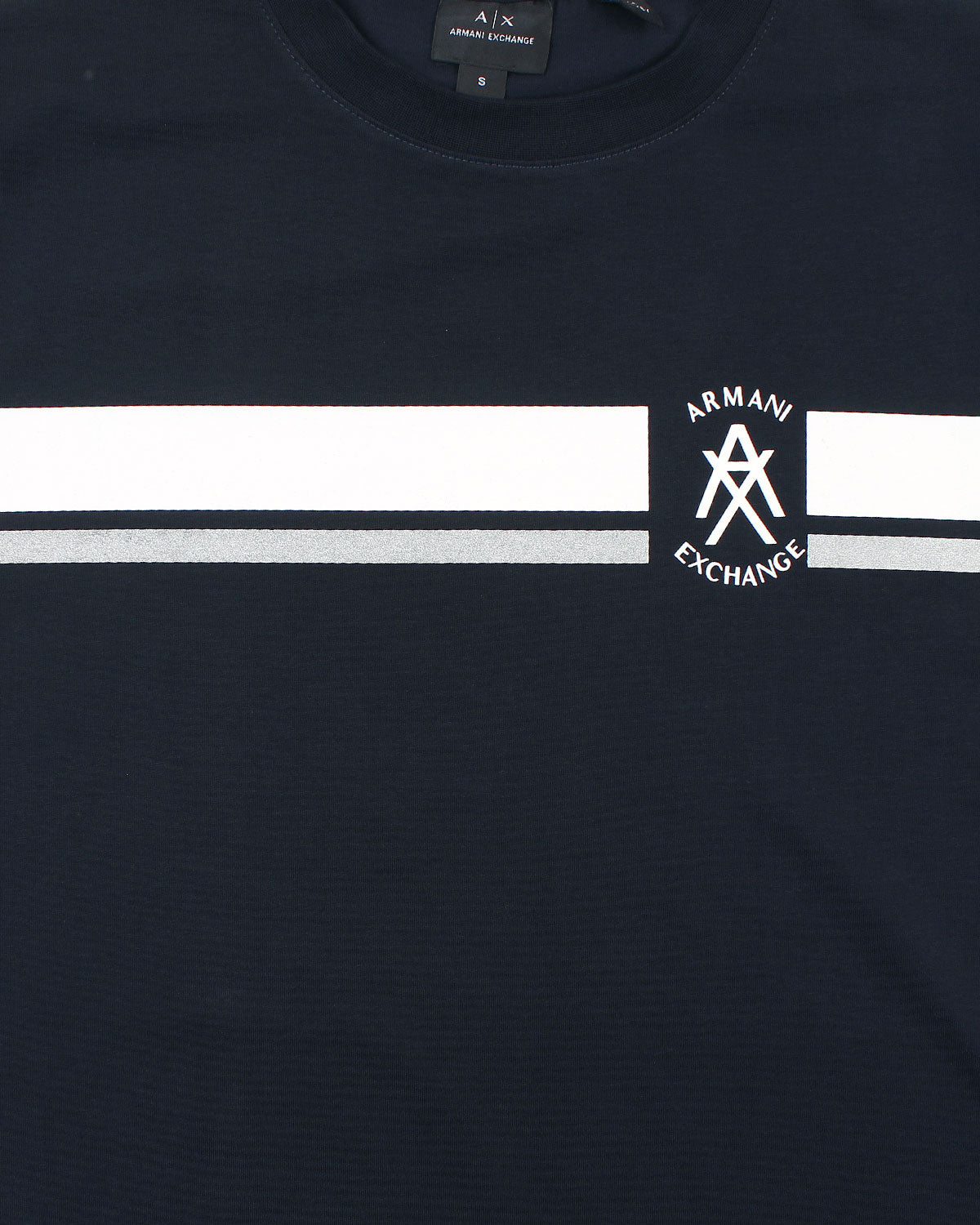 Men's A-X Iconic T Shirt - Navy Blue