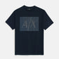 Exclusive A-X Men Pure Shirt - Navy Blue