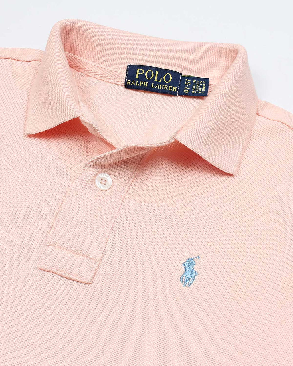 Iconic Kids R/L Basic Polo - Pink