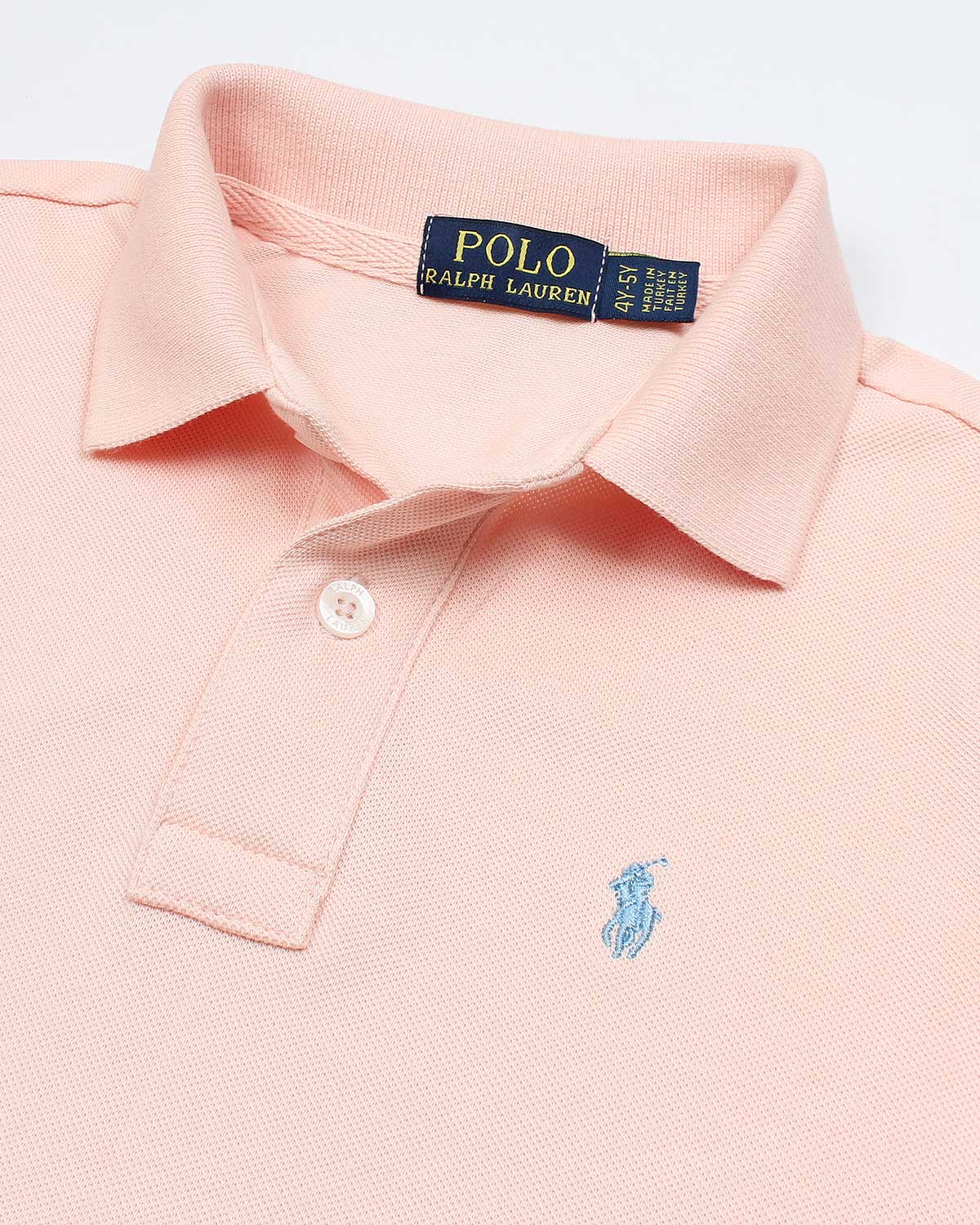 Iconic Kids R/L Basic Polo - Pink