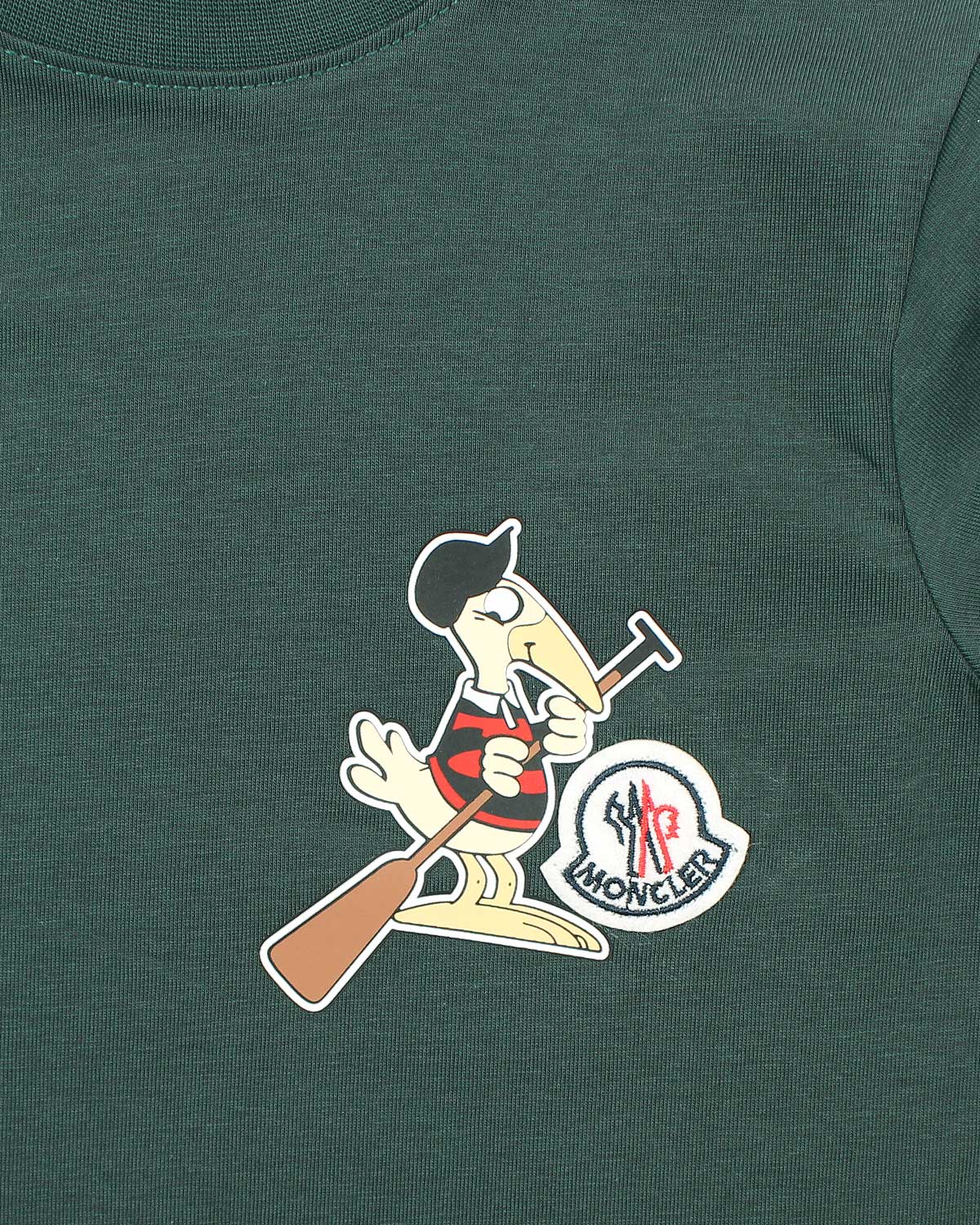 Kids Mon. Duck T Shirt - Green