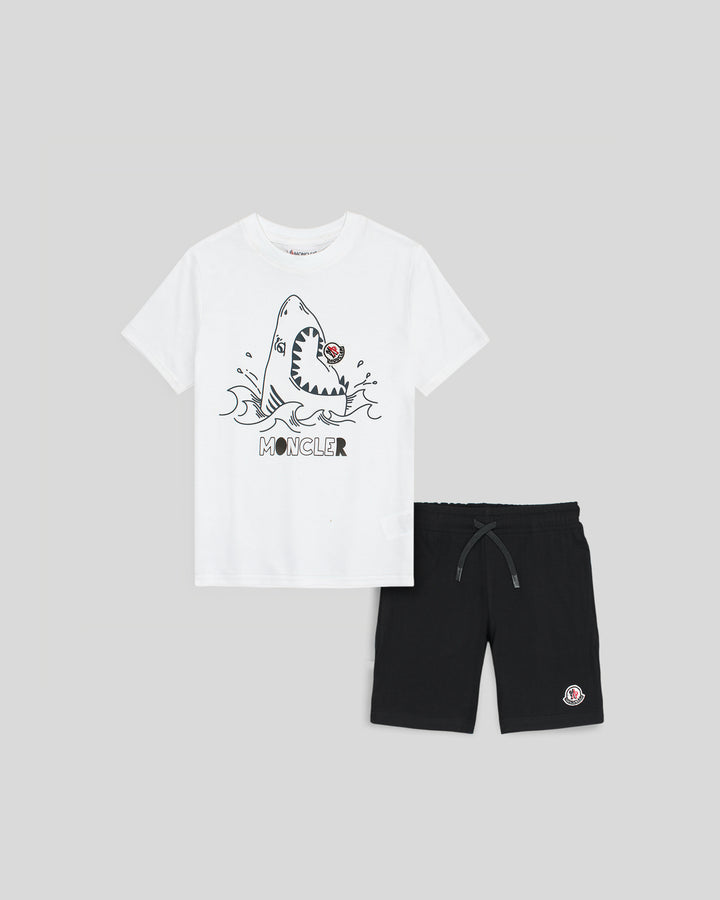 Premium Kids Mon. Shark Tracksuit - W-B
