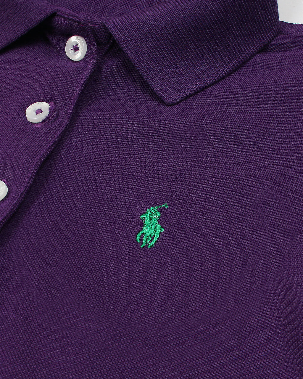 Premium Baby Girl R-L Polo Dress - Purple