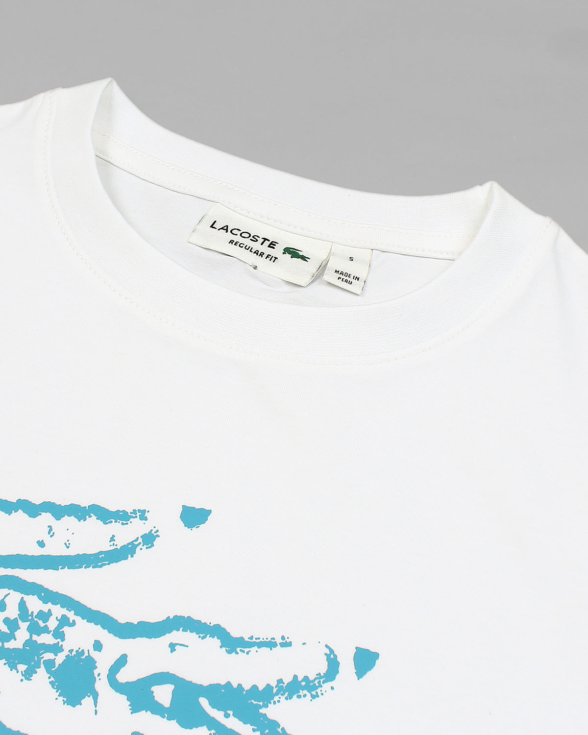 Premium Loc. Croc Men Tee - White
