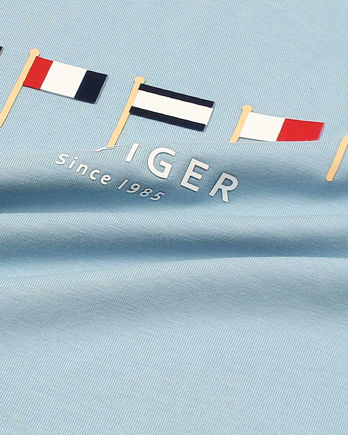 Exclusive Hilfiger Flag KIds Tracksuit - Sky Blue