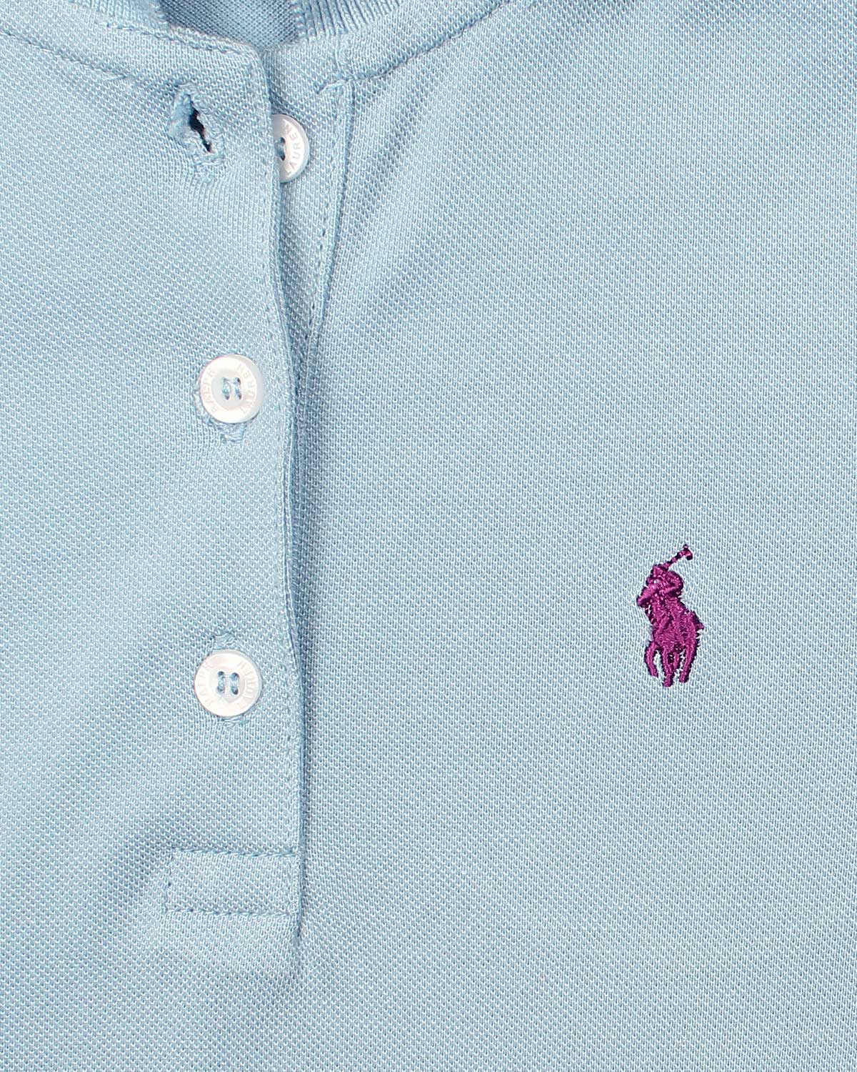 Baby Girl Iconic Polo Dress - Lilac (Copy)