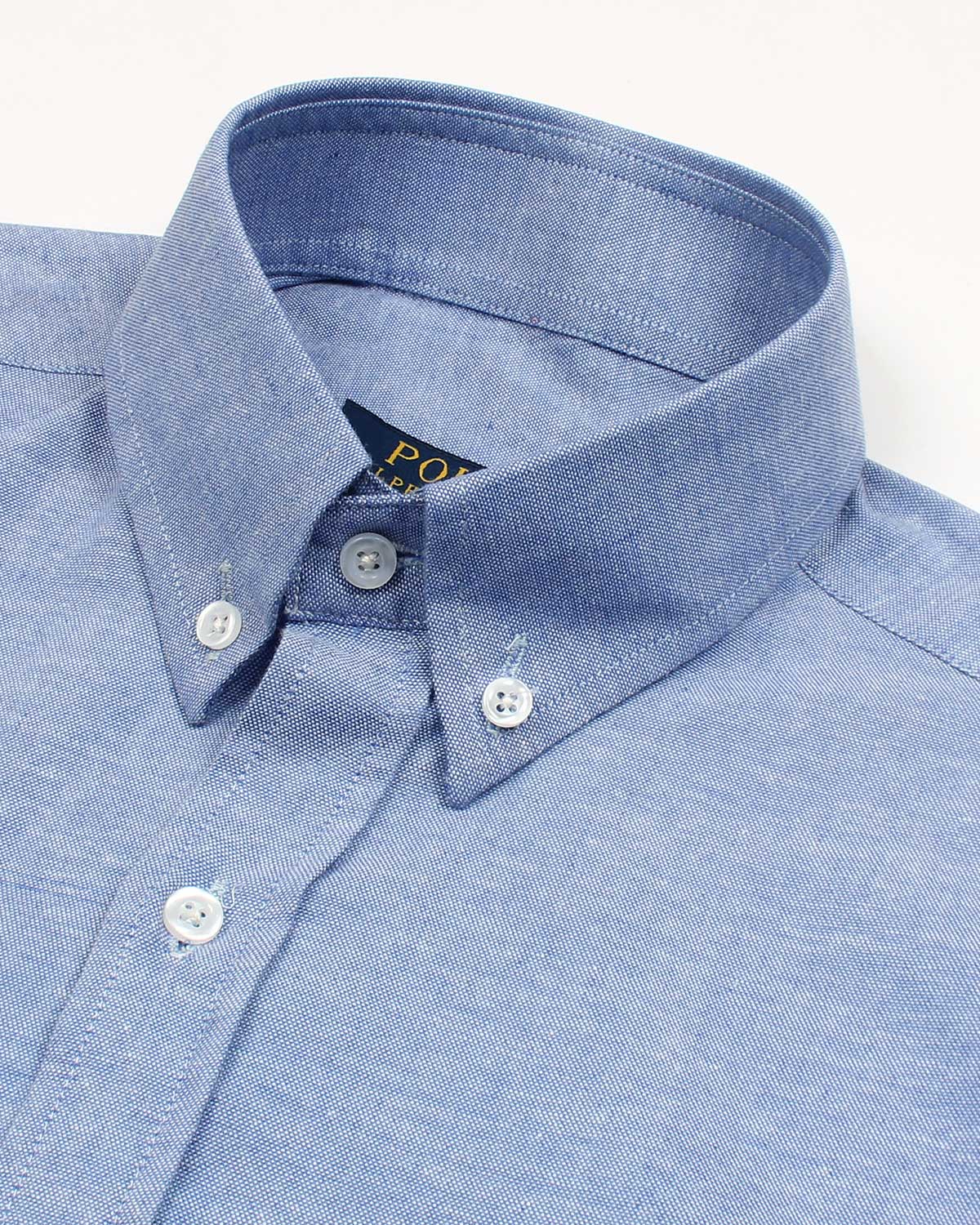 Premium Iconic Men Oxford Shirt - Sky Blue
