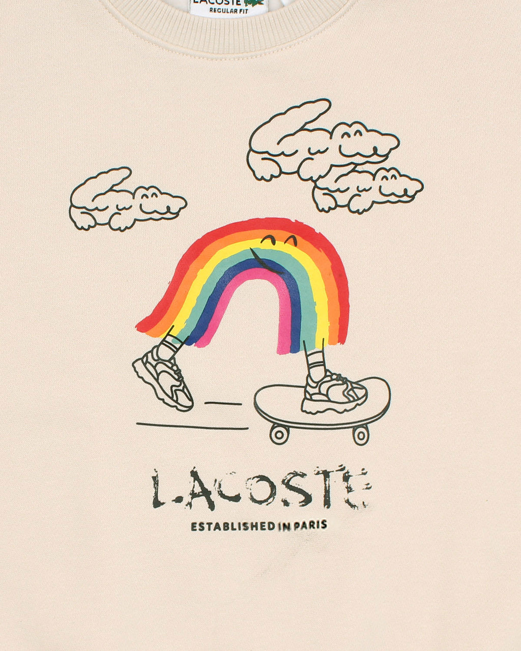 Loc. Kids Rainbow Sweatshirt - Off White